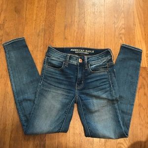 American eagle super stretch jeggings.